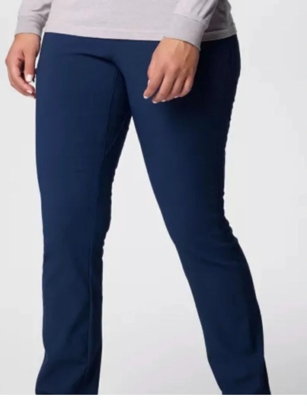 Columbia Navy Straight-Leg Travel Pants